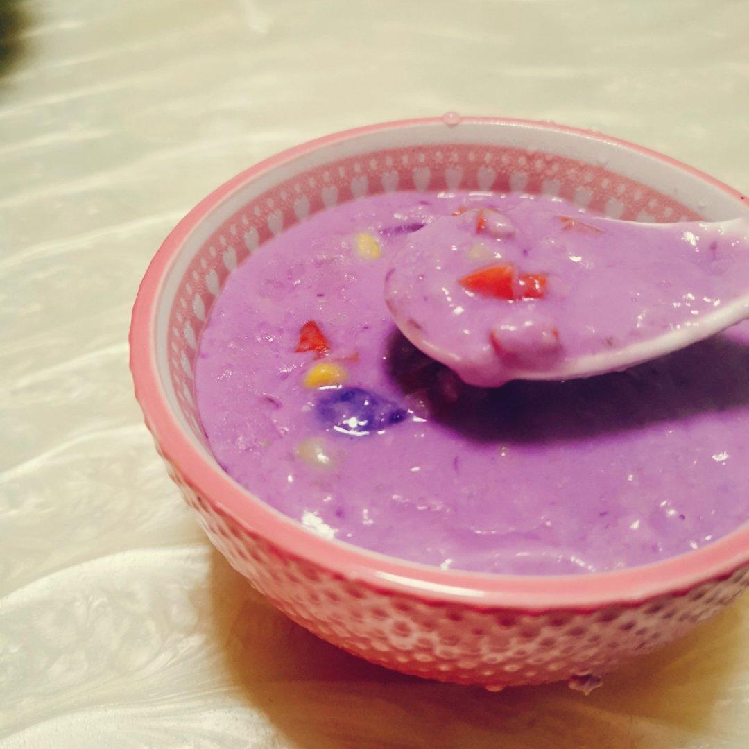 紫薯玉米牛奶燕麦粥（减肥）