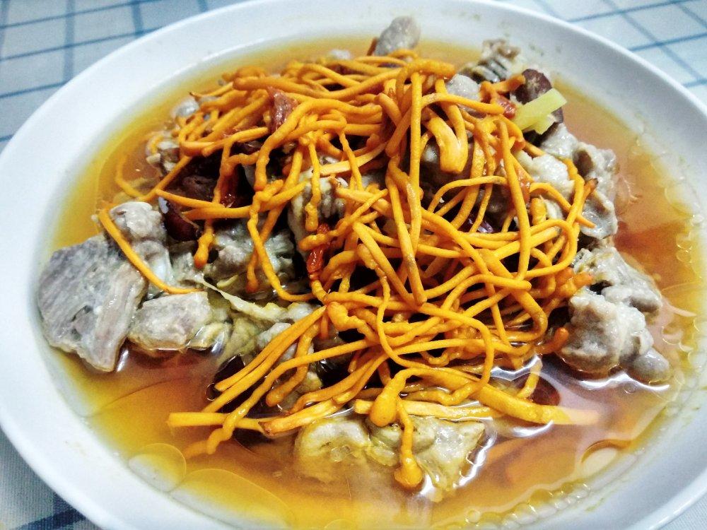 【小森妈妈菜谱】美味营养的虫草花蒸排骨