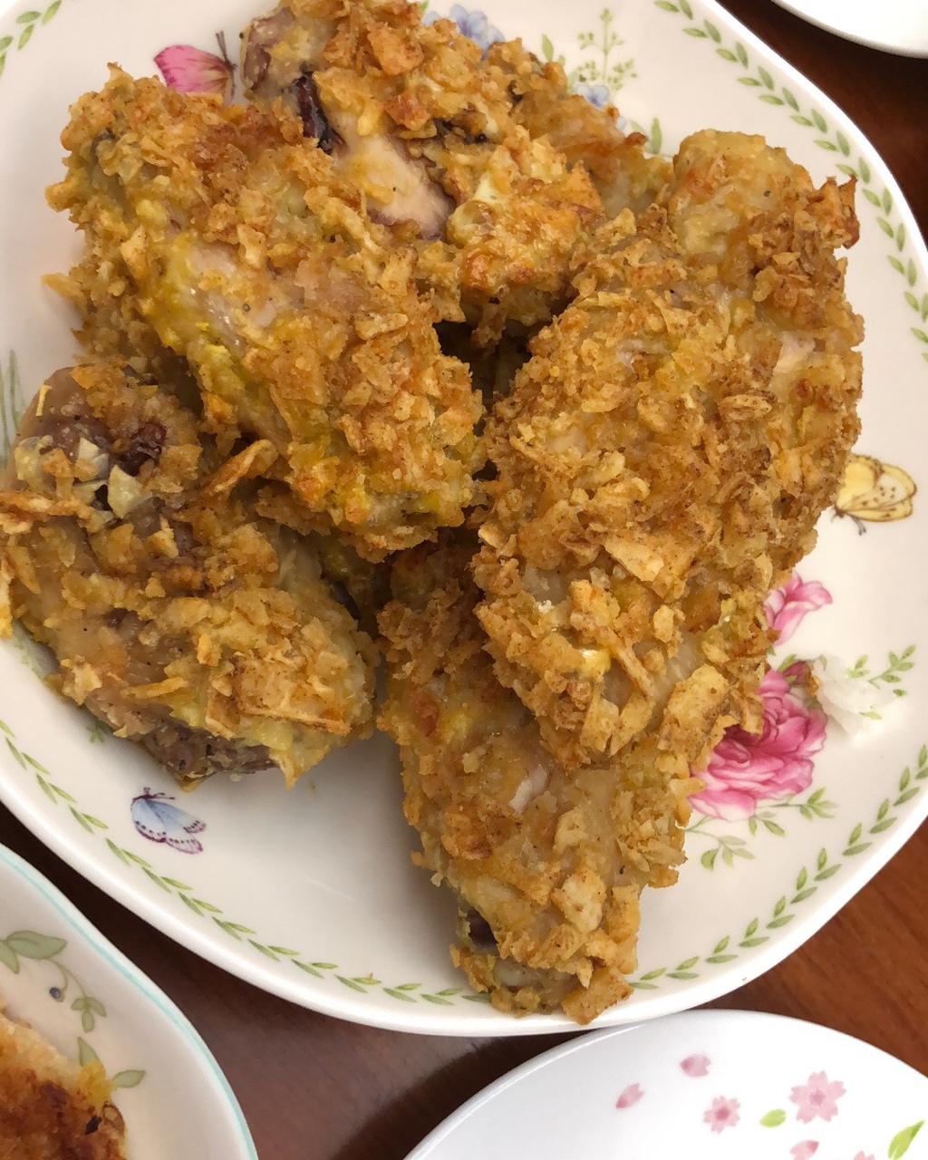 【薯片鸡翅】