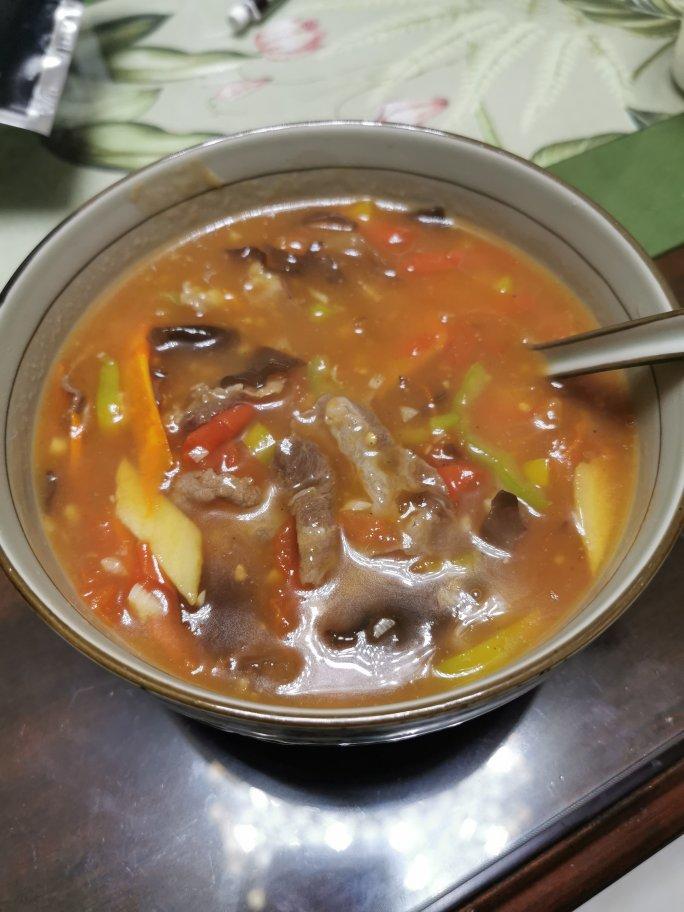 番茄肥牛汤