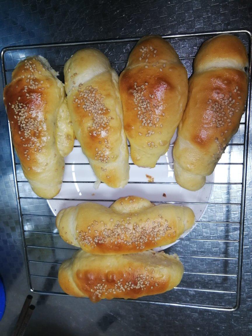 手揉小小牛角包🥐（牛奶面包配方）