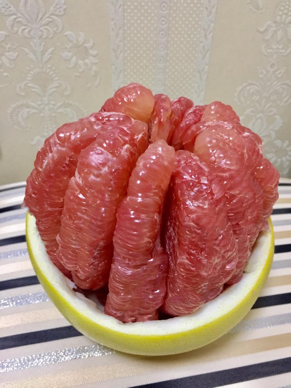完美剥柚子大法……