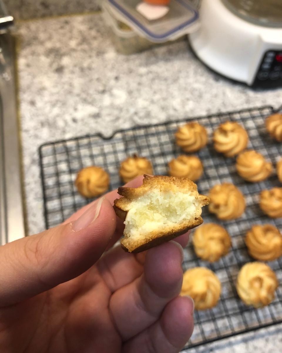 零失败花纹超级立体的黄油曲奇