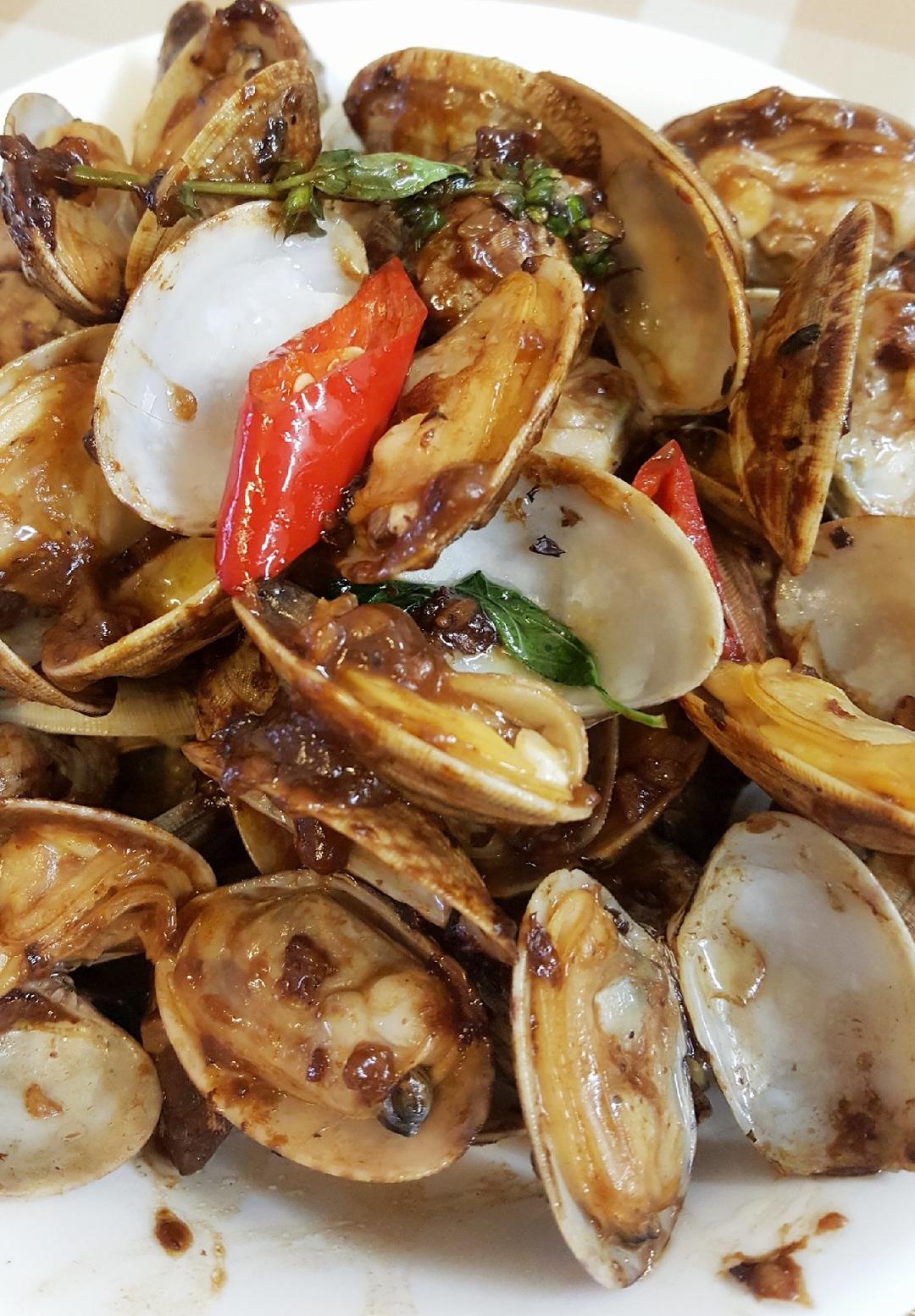 rainbow925做的辣炒花蛤