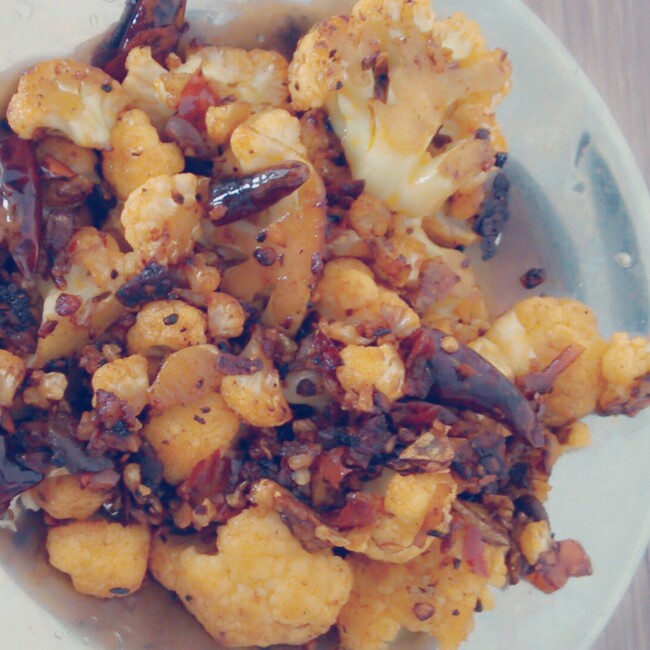 很“浪费”米饭的家常菜之一-------干锅菜花