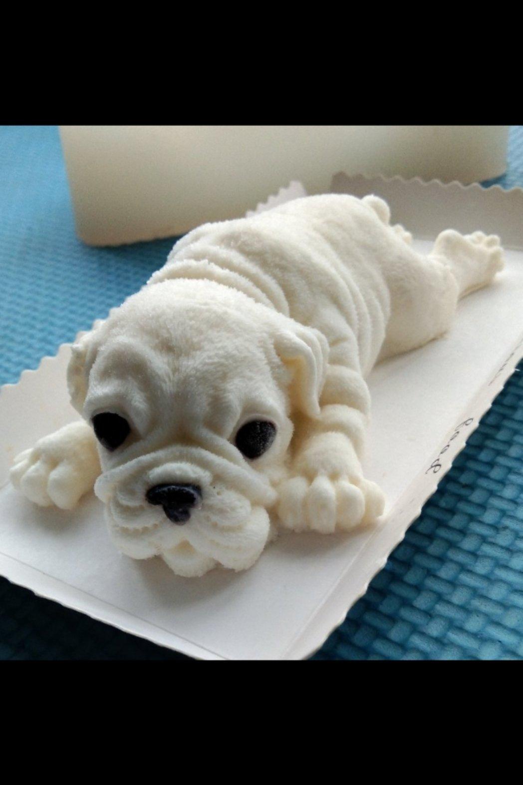 抖音网红3D巧克力慕斯狗蛋糕（新手零失败）