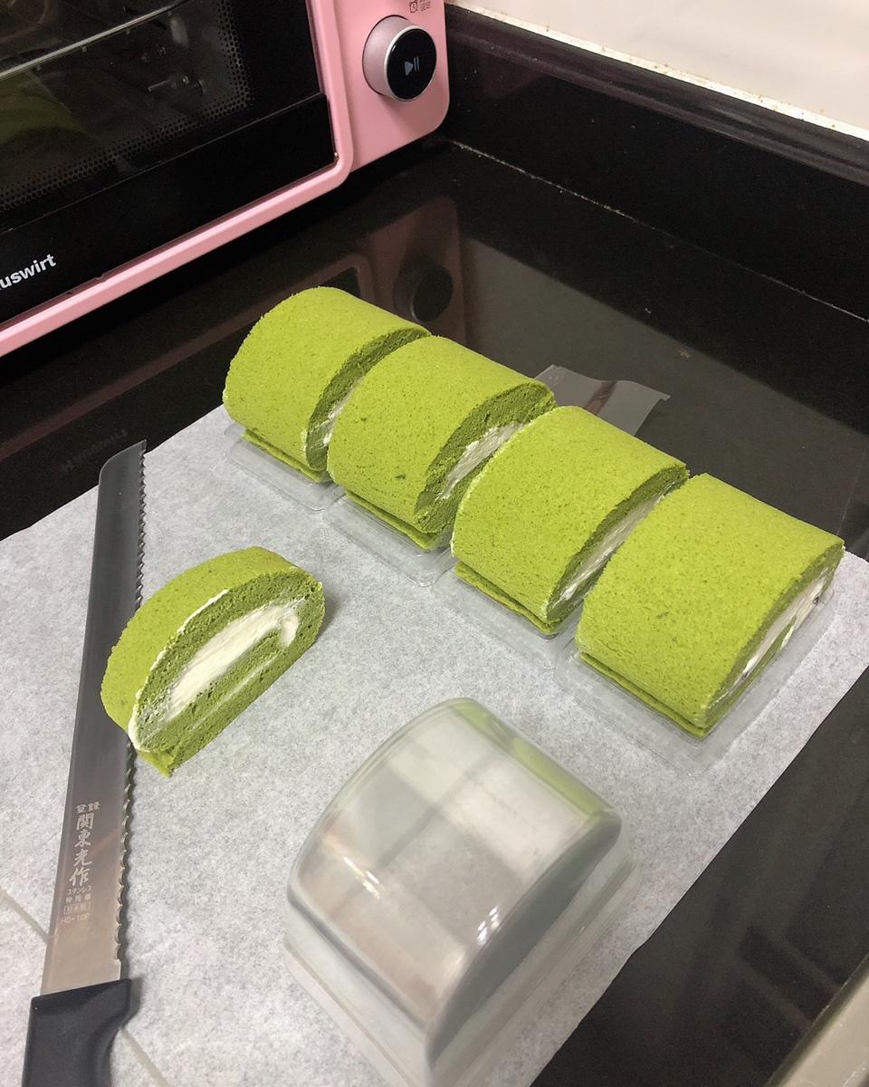 烫面抹茶蛋糕卷（卷不易裂）