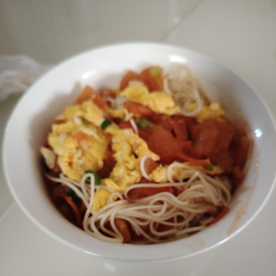 汤都要喝光的西红柿鸡蛋面
