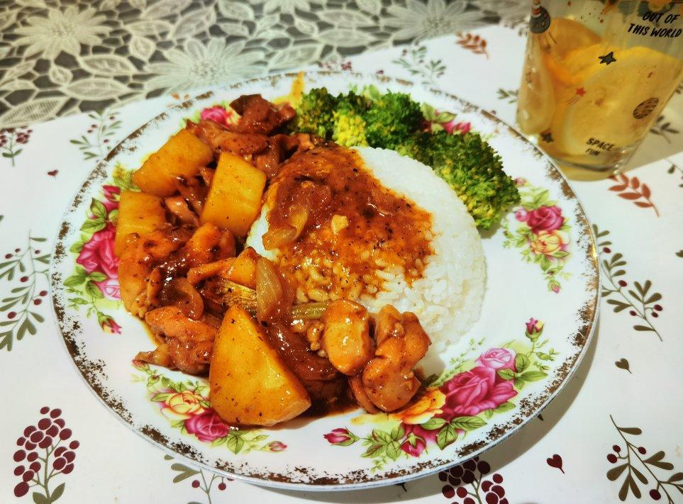 教你做好吃的咖喱鸡腿饭