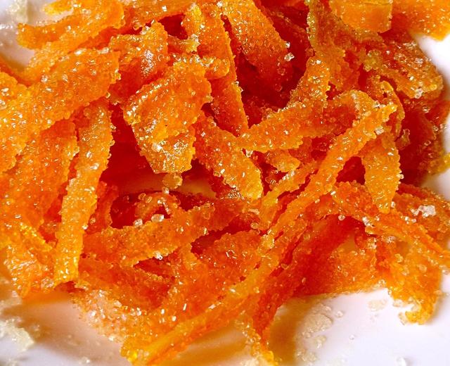 糖渍橙皮（赣南脐橙）的做法