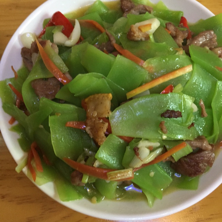 莴笋炒肉