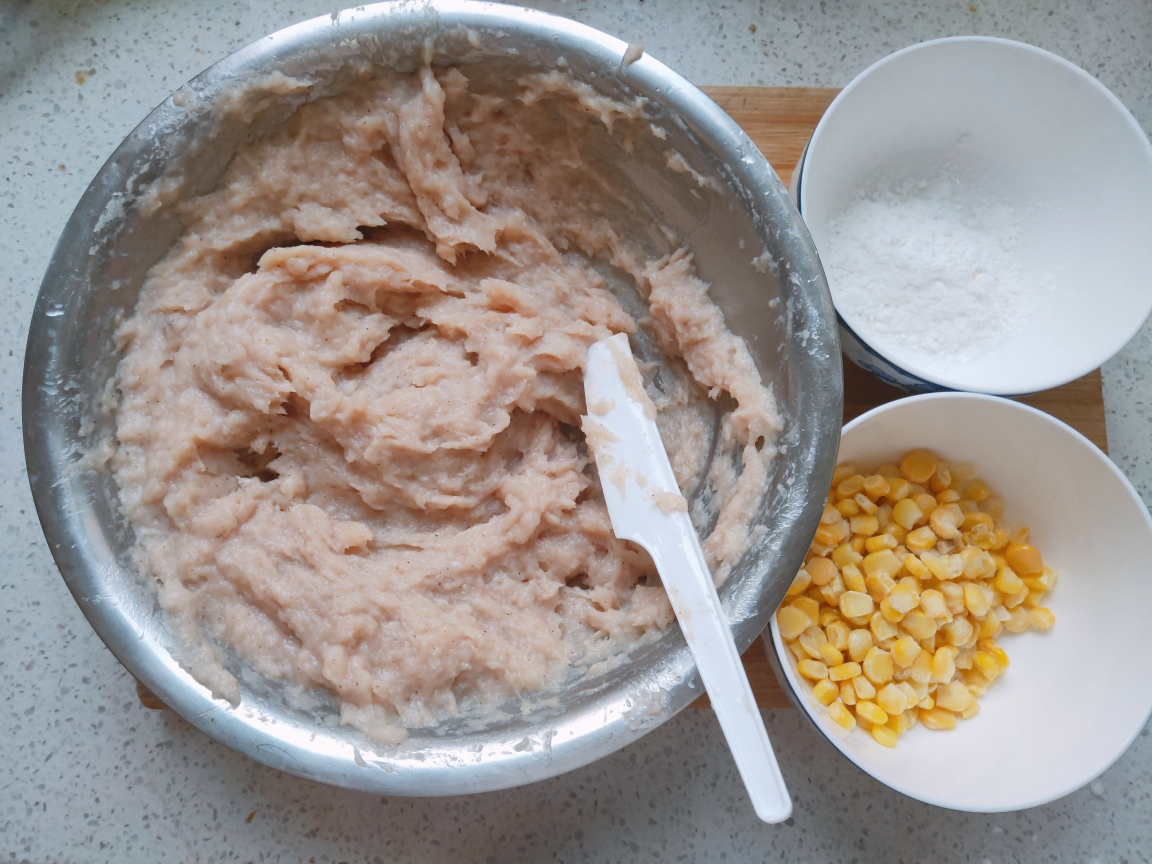 减脂鸡胸肉玉米肠的做法 步骤5