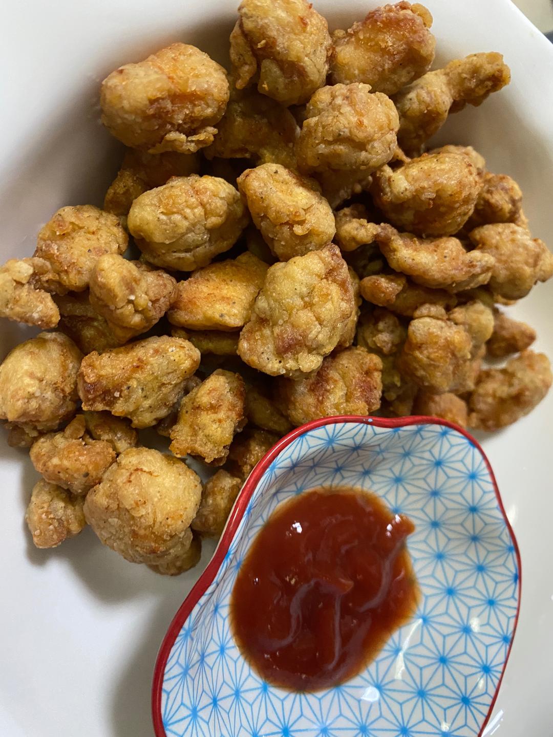 鸡胸肉的鸡米花