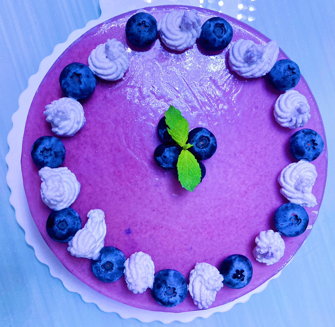 🌸蓝莓酸奶慕斯蛋糕🍰（6寸）