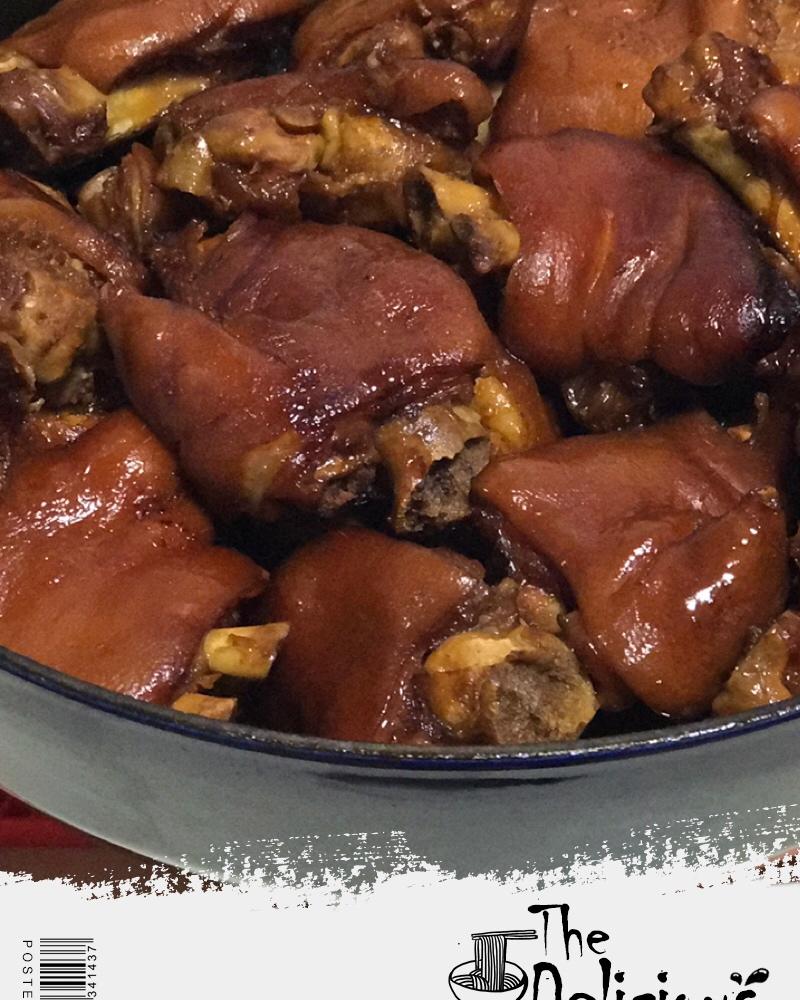 美味的家常菜：红烧猪蹄