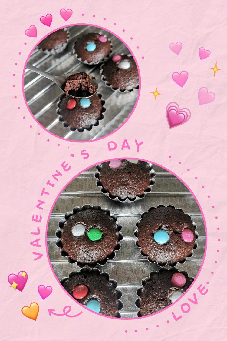 布朗尼杯子蛋糕