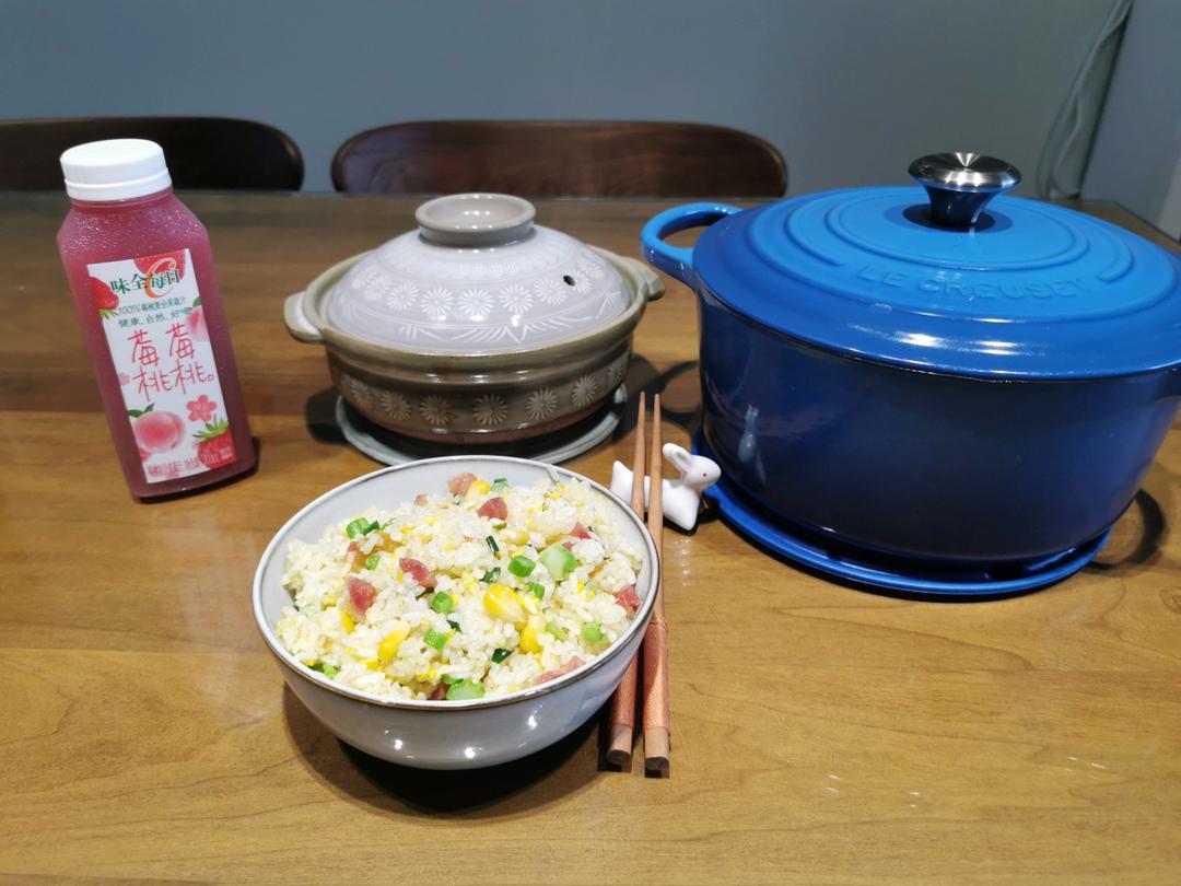 腊肠炒饭