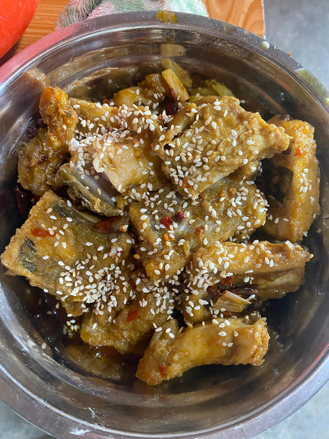🔥这样做的麻辣鱼块，口感酥脆，特别好吃❗️