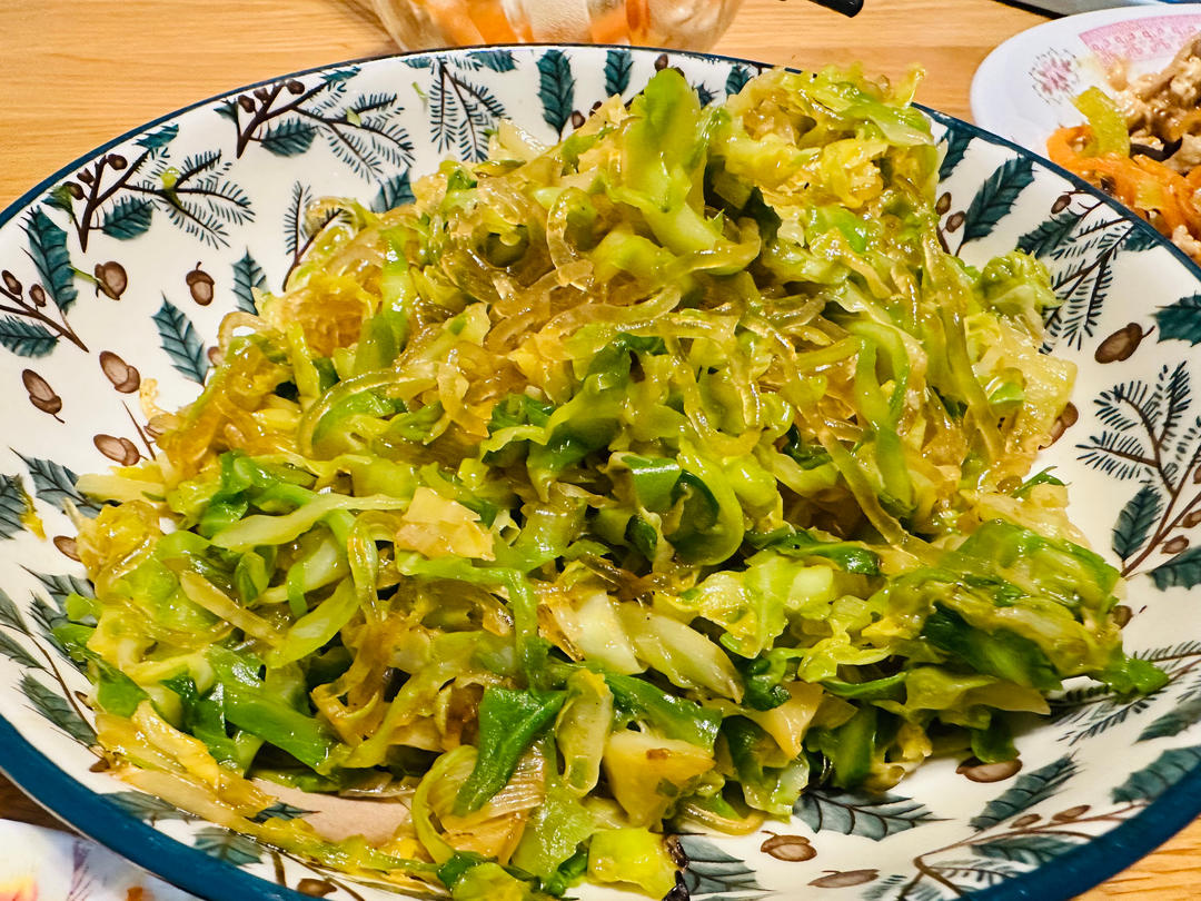 成功率百分之百的包菜炒粉丝