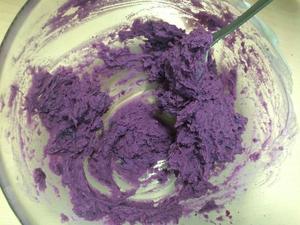 奶油紫薯泥的做法 步骤2