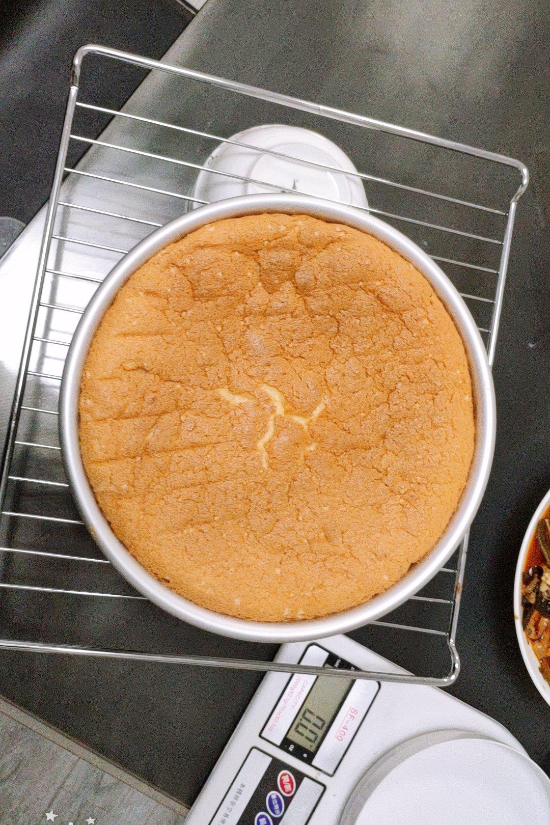 八寸戚风蛋糕(君之版)