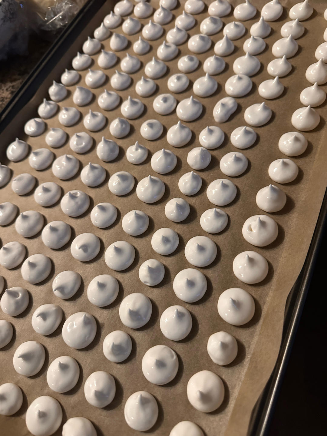 简单的 溶豆 蛋白糖 入口即化不需要玉米淀粉