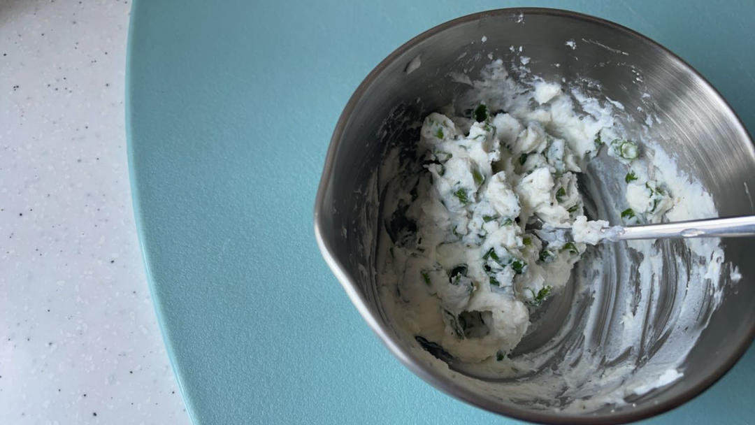 香葱奶酪酱火腿芝士煎蛋三明治【健康一手握】