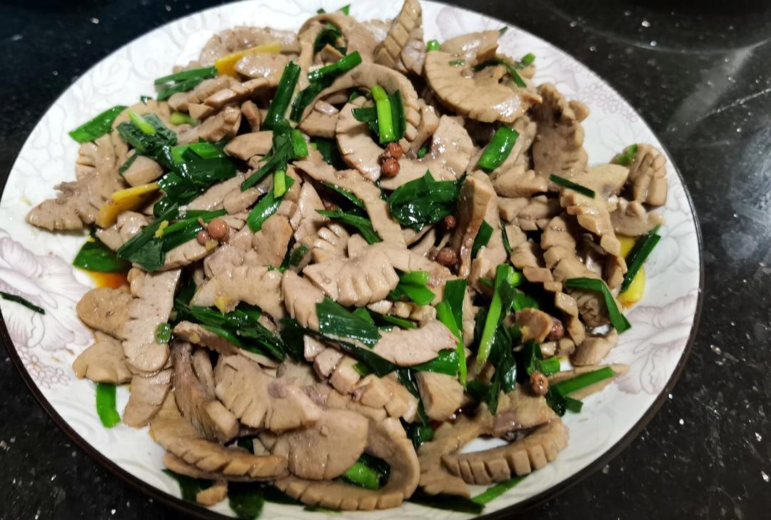 赞不绝口炝腰片