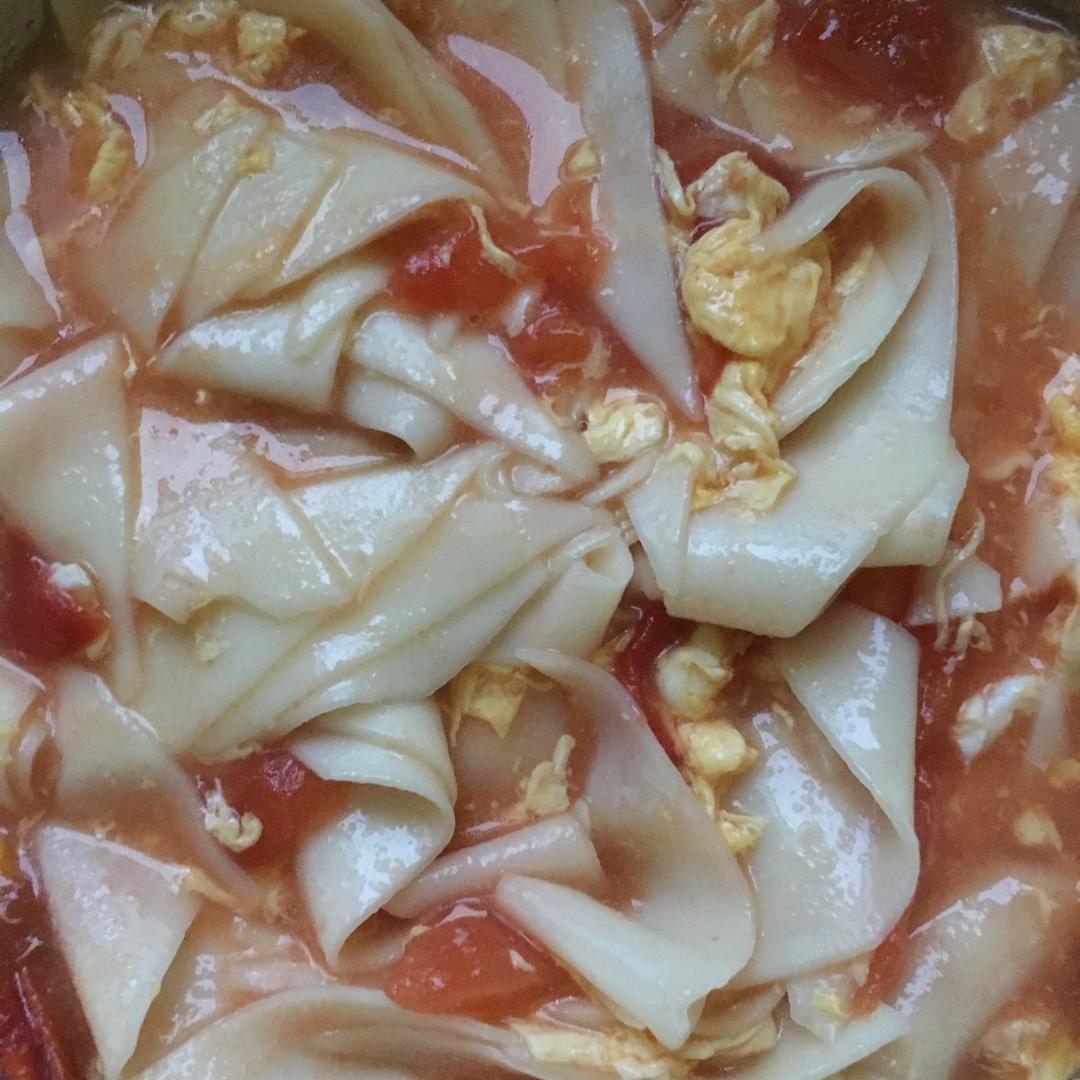 西红柿鸡蛋面片