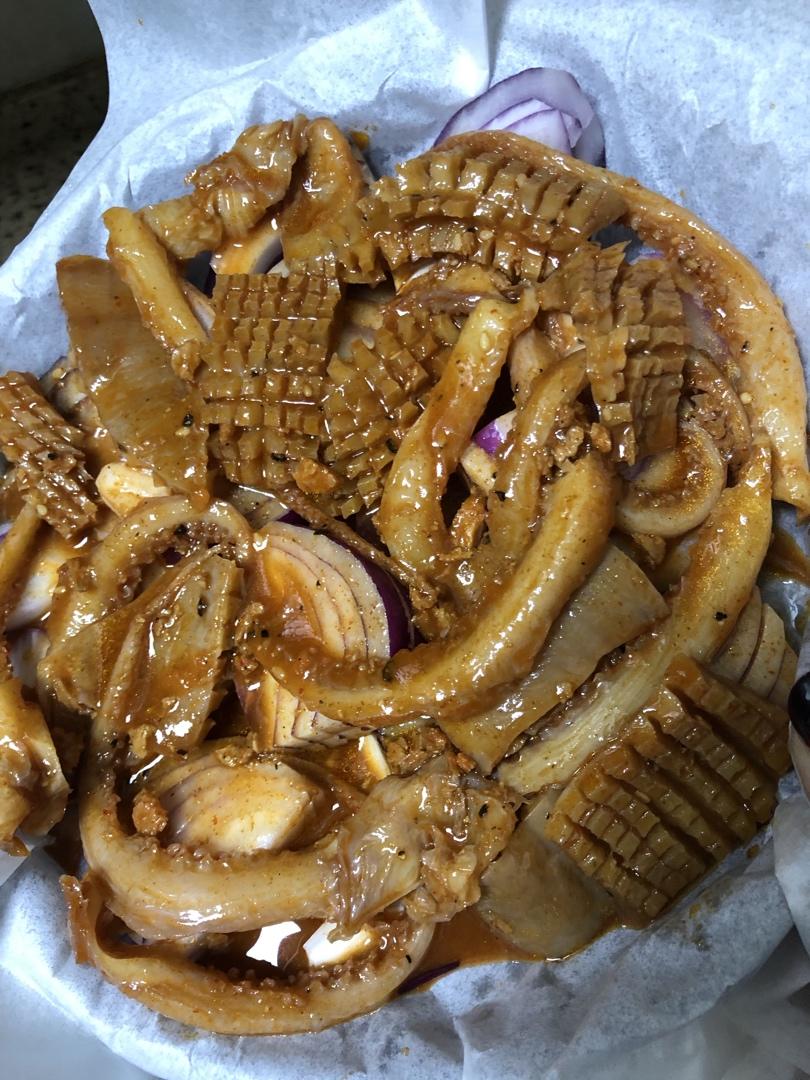 烤鱿鱼(烤箱版)