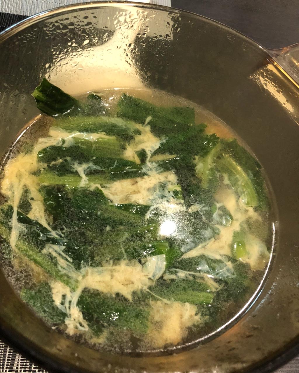 油麦菜鸡蛋汤