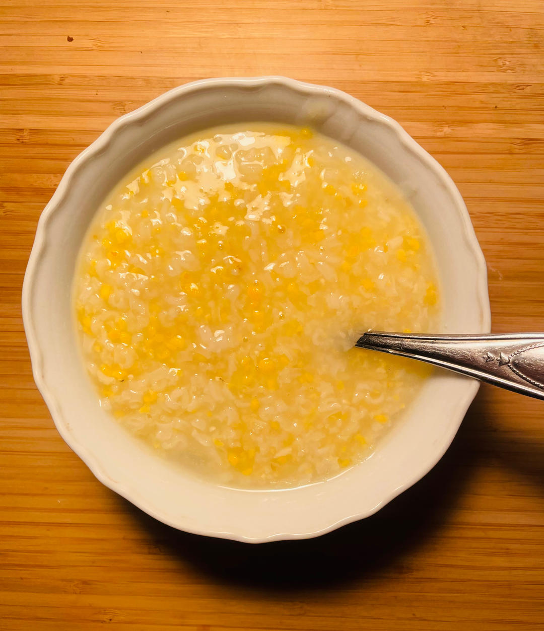 莲子玉米粥