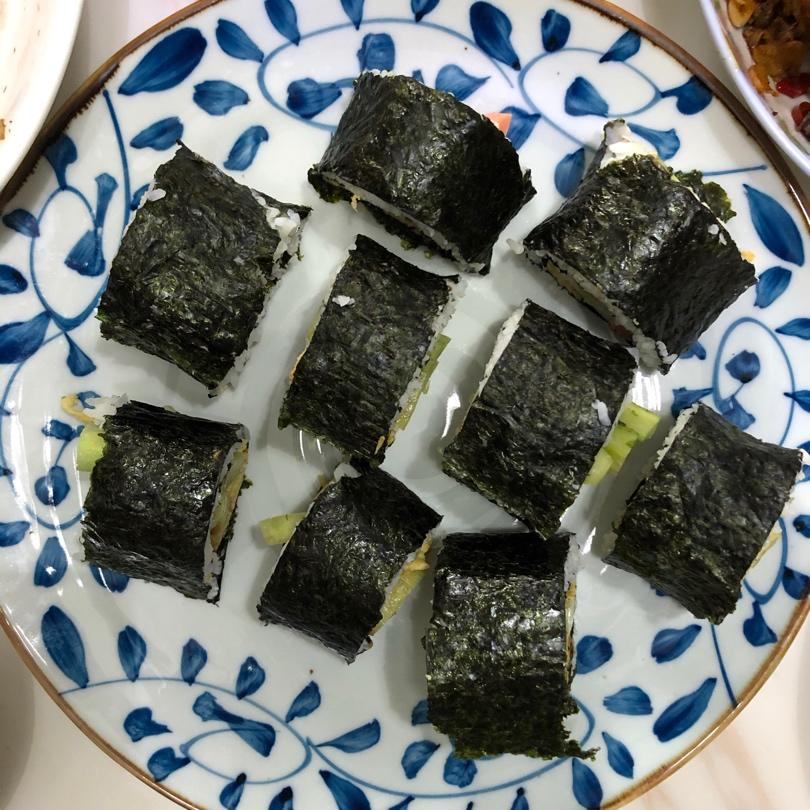 高颜值的紫菜包饭