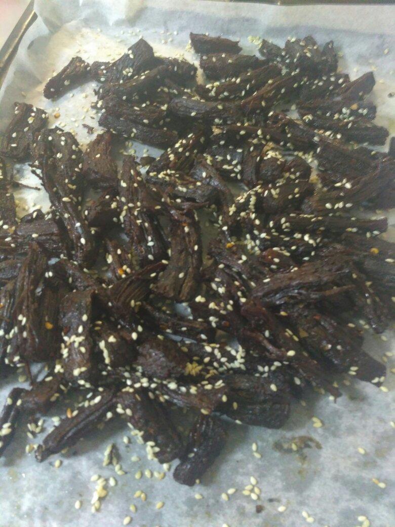 自制烤箱牛肉干
