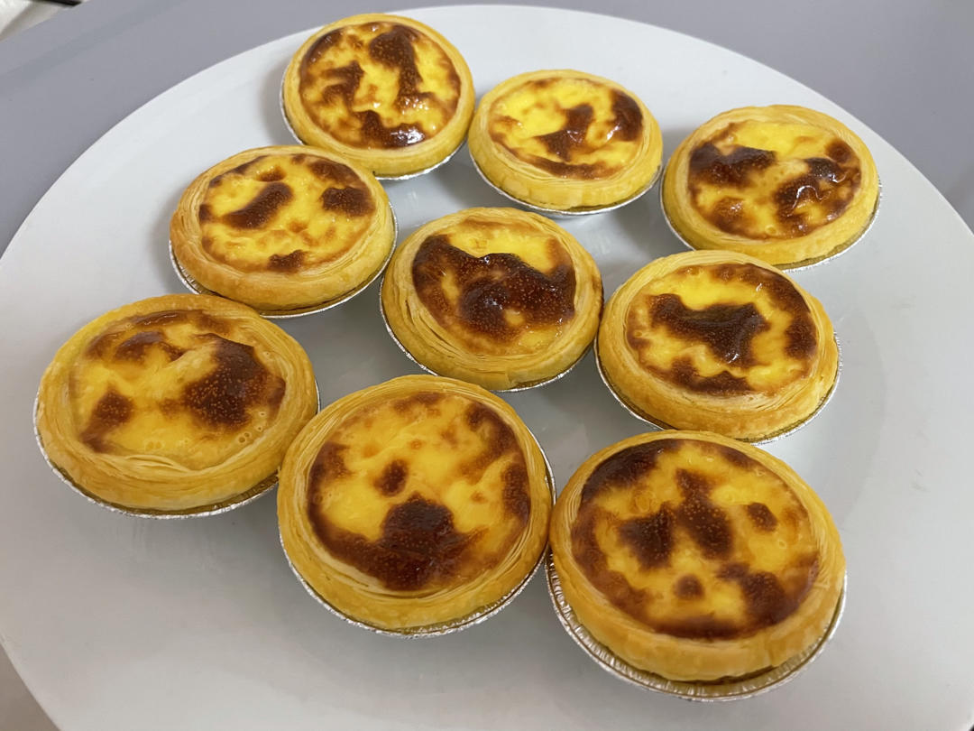 超嫩滑的葡式蛋挞(全蛋版)新手友好『秒杀KFC』