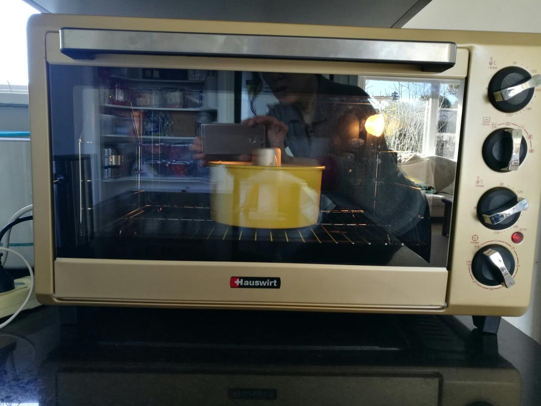 超好记八寸戚风蛋糕（后蛋法）