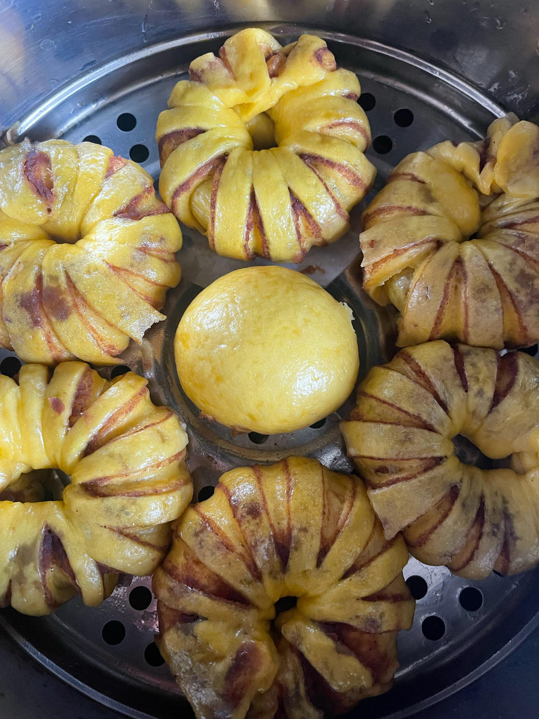 小灯笼豆沙卷 豆沙包 超治愈 一次醒发 附整形细节视频