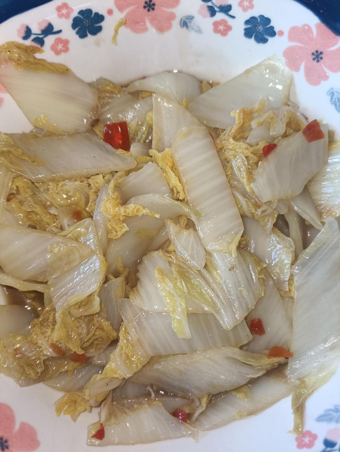 酸辣咸甜的醋溜白菜🥬