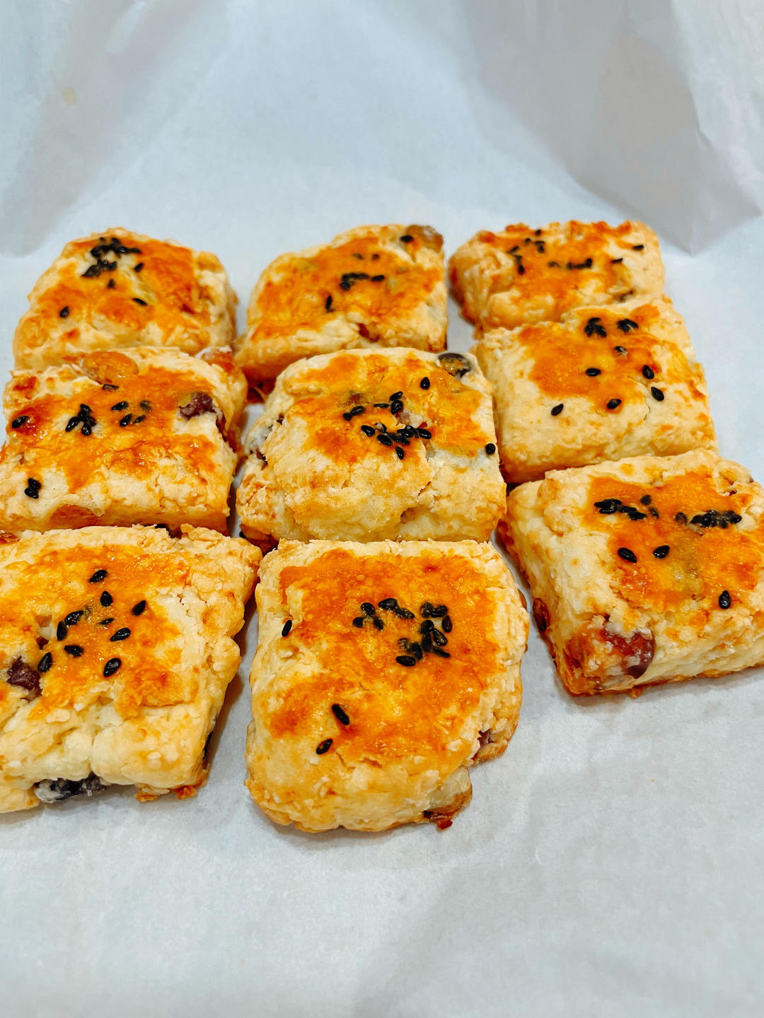 消耗淡奶油的司康