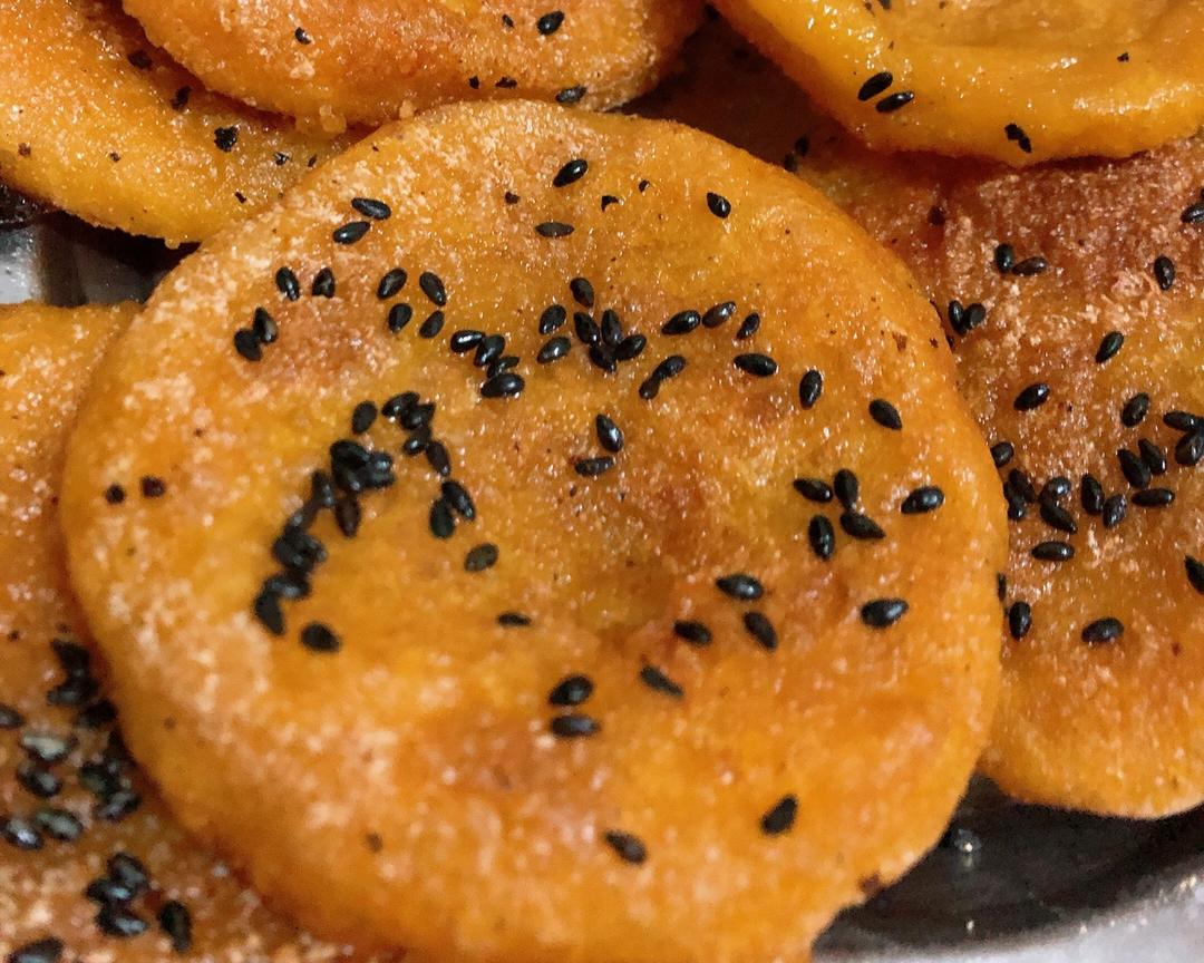 简易原味南瓜饼的做法