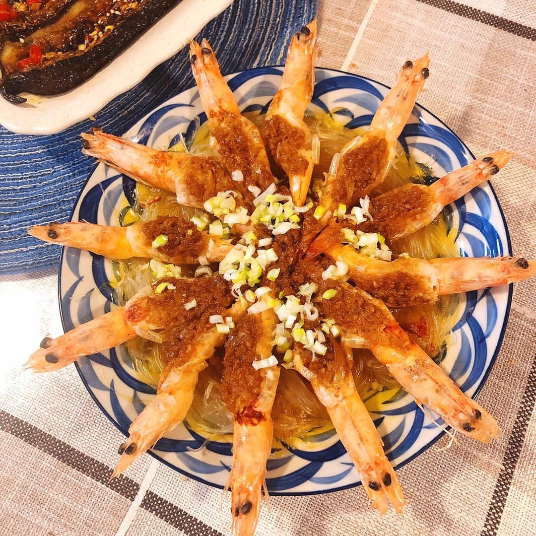蒜蓉粉丝蒸虾