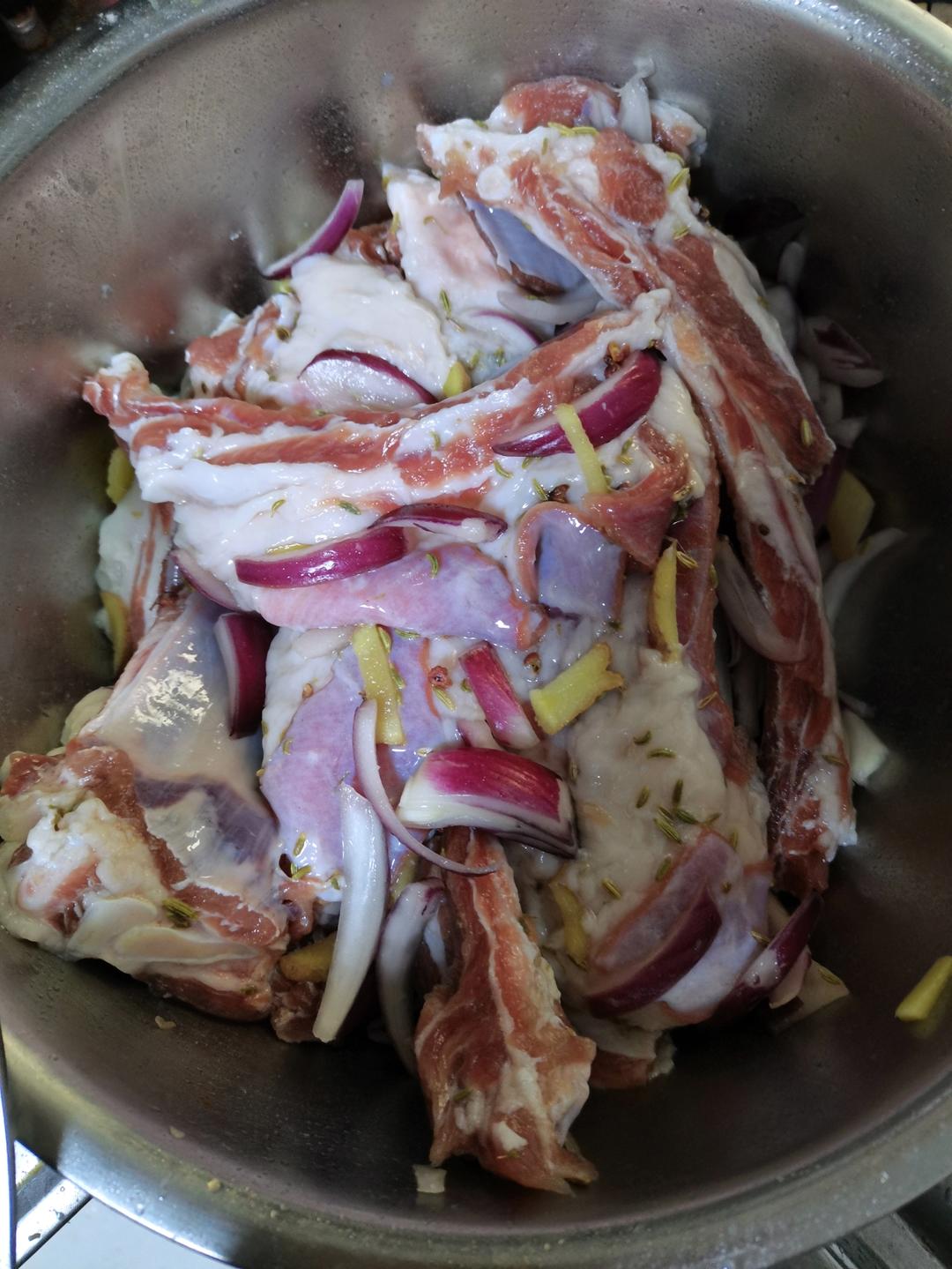 生烤羊腿家庭烤箱版