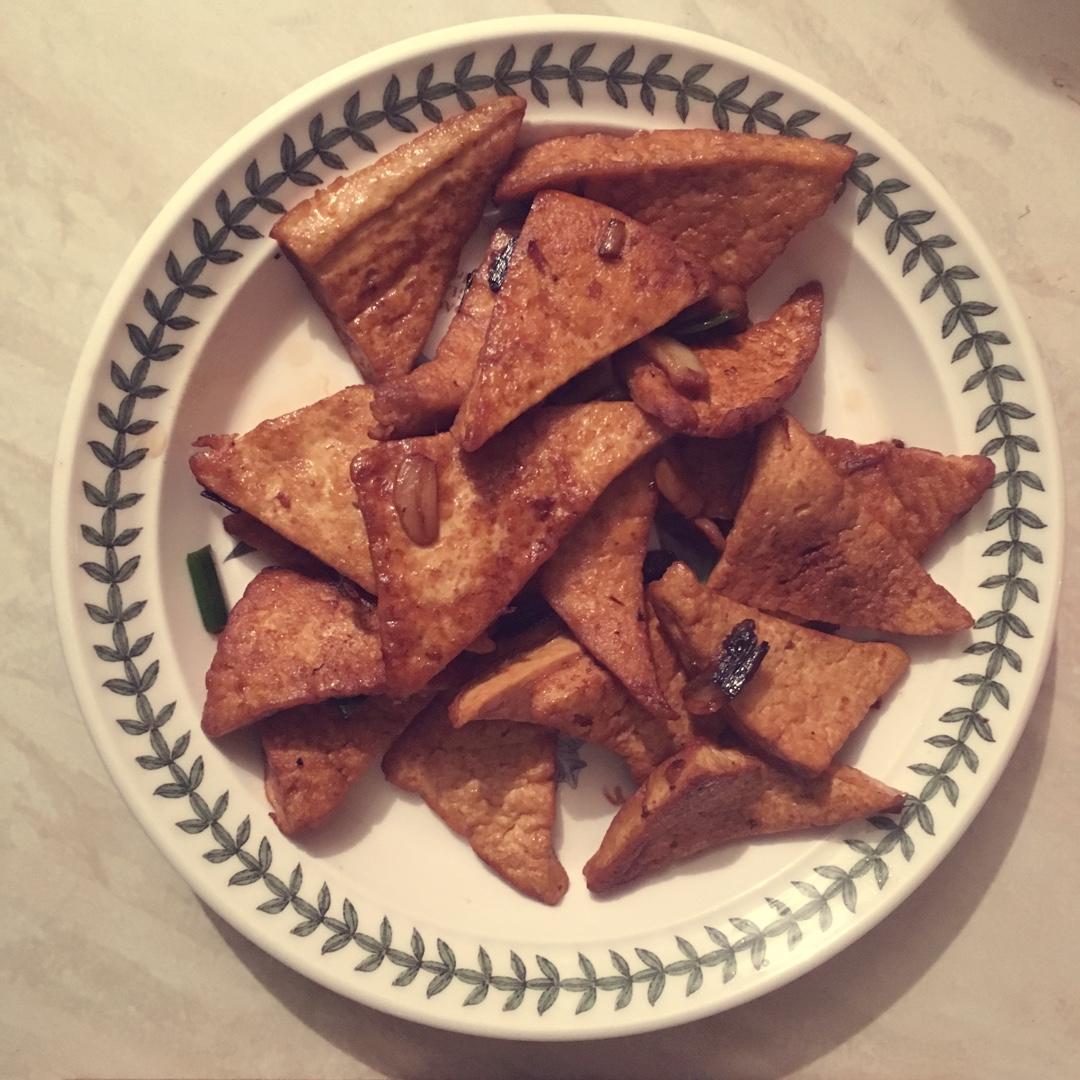 家常煎豆腐