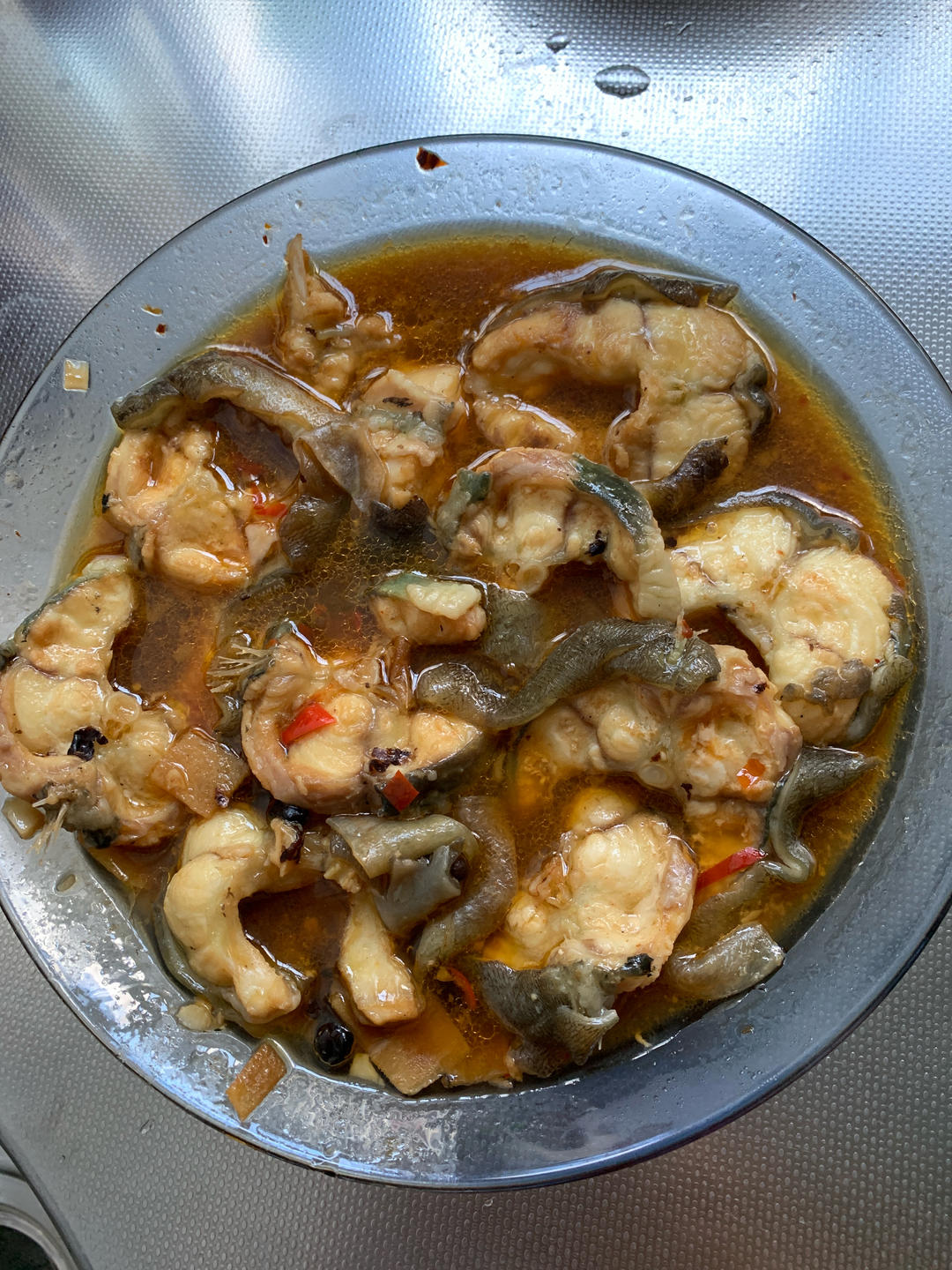 豆豉蒸鳗鱼