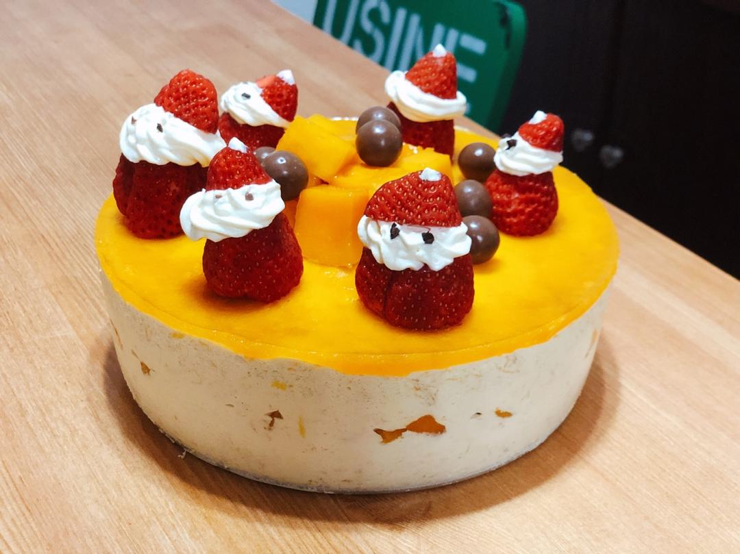 芒果慕斯蛋糕🍰（8寸）