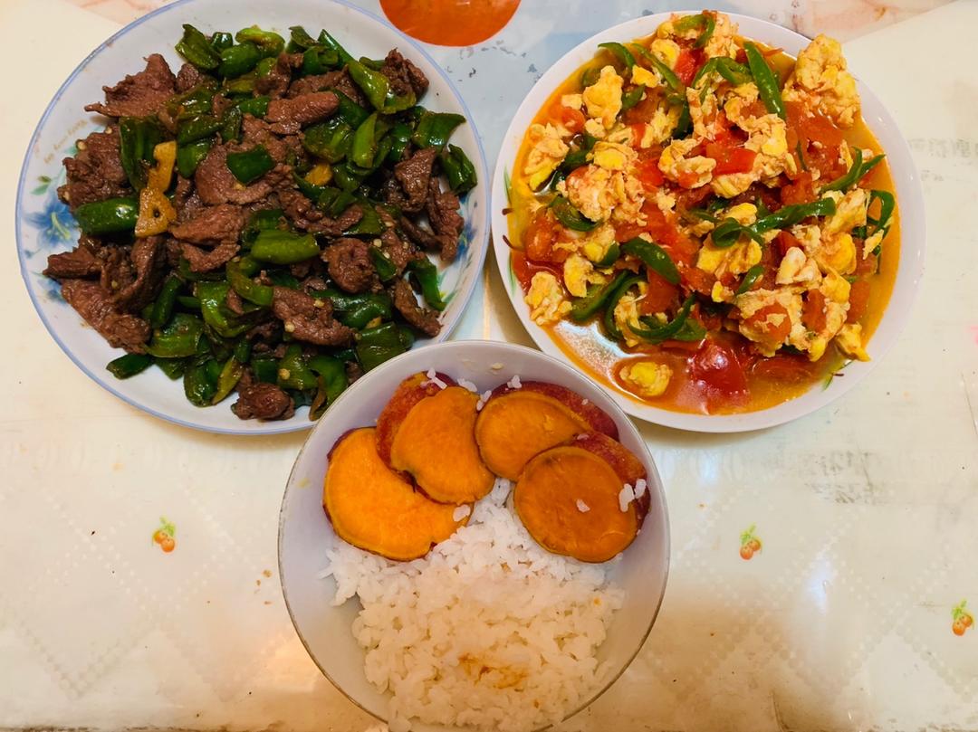 尖椒炒牛肉