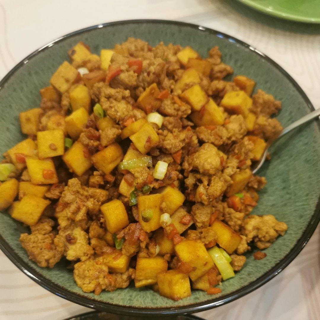 米线豆干酱（夹馍吃也好）