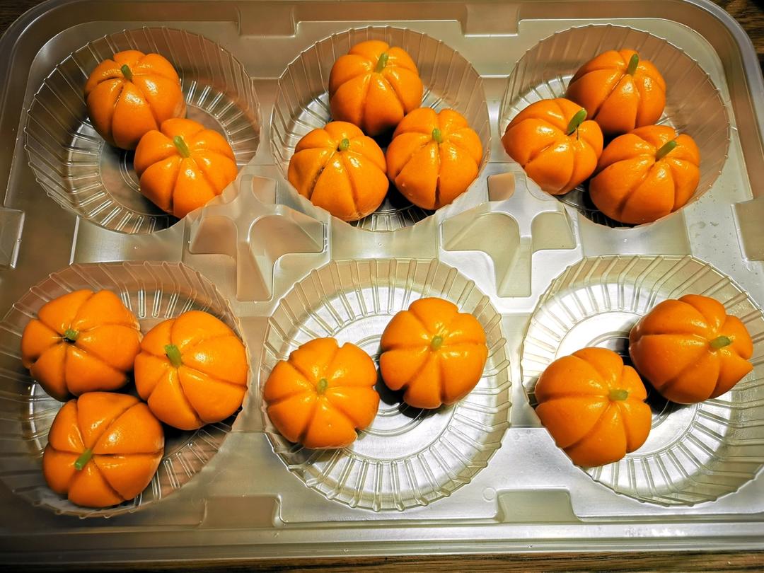 超赞奶黄馅 之 Q弹南瓜饼