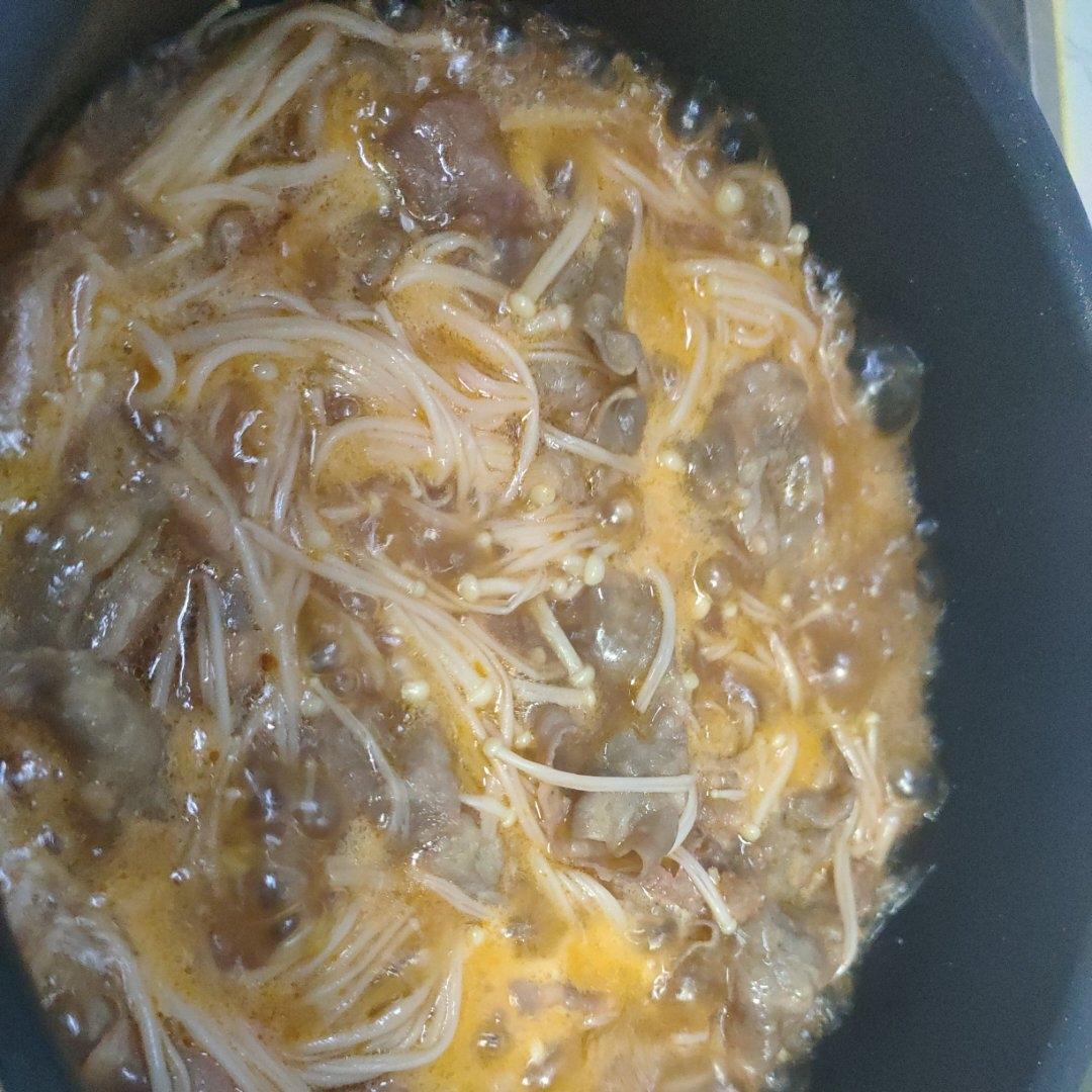 无敌下饭的番茄金针菇肥牛‼️做法简单0失败