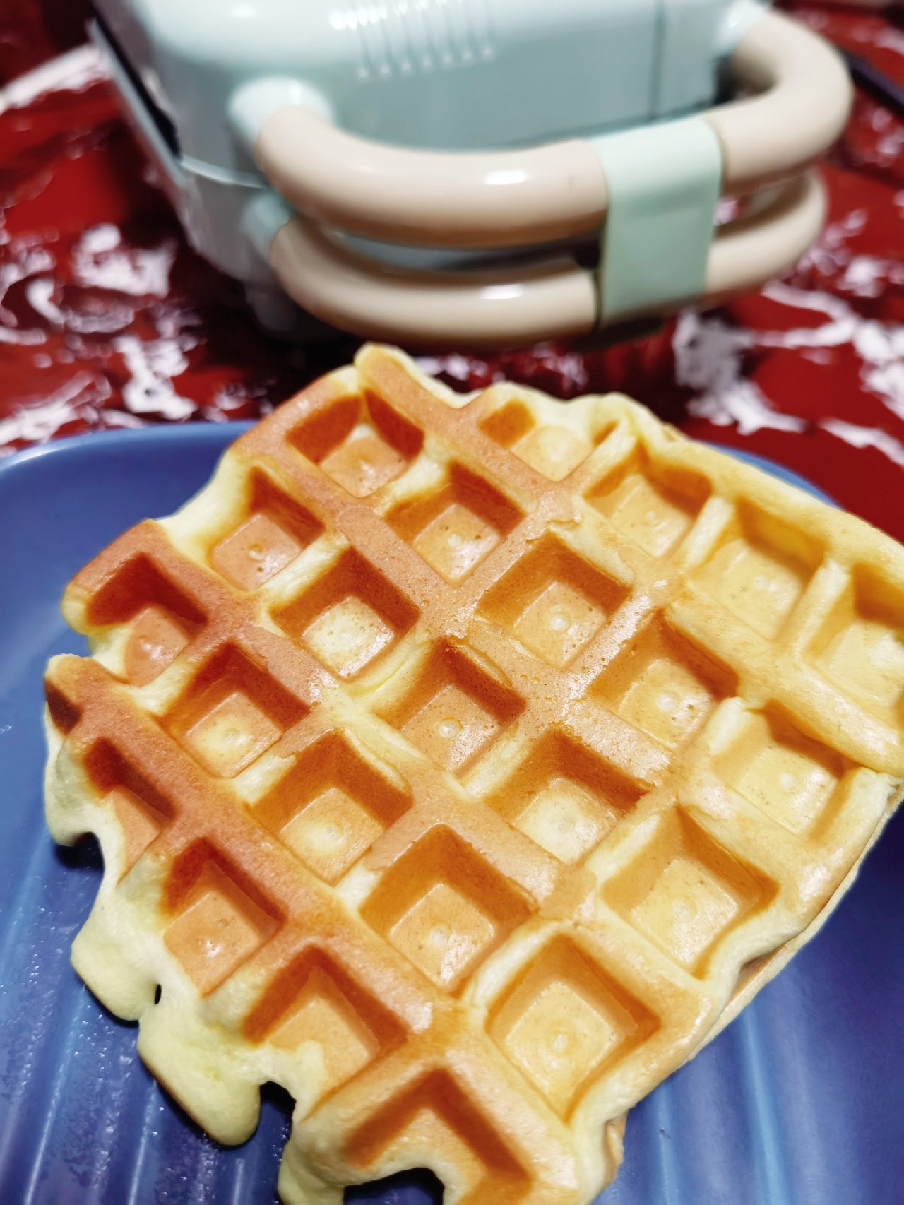 【早餐机】华夫饼的做法